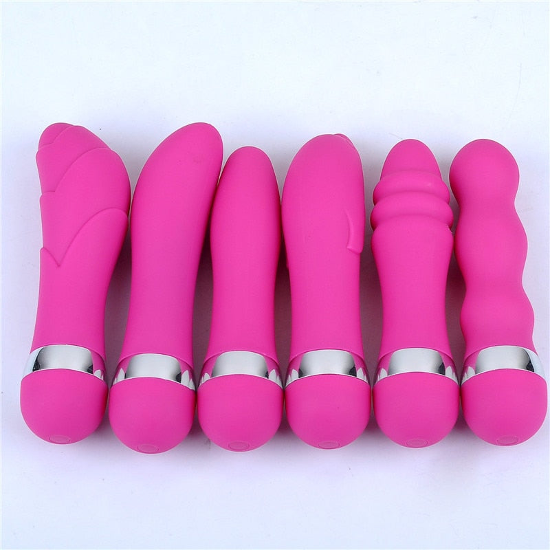 Pink Love Bullet Silicone Vibrators Pink Love Bullet Silicone Vibrators