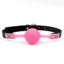 mouth gag ball collar