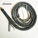 Masters Vintage Quality Hand Braided Leather Bullwhip 7 Lengths