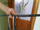 handmade sex leather bullwhip