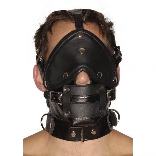 Sensory Leather Deprivation Mask 