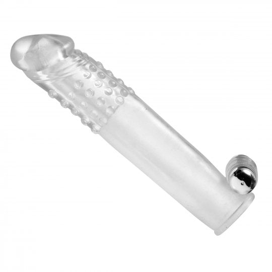 Penis Sleeve Extender Textured Vibrator