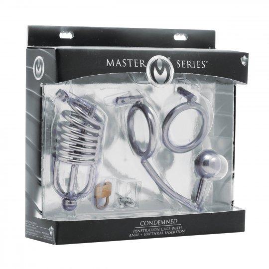 masterseries condemned penetraion cage anal insert
