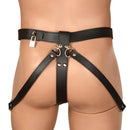 leather male slave chastity belt 