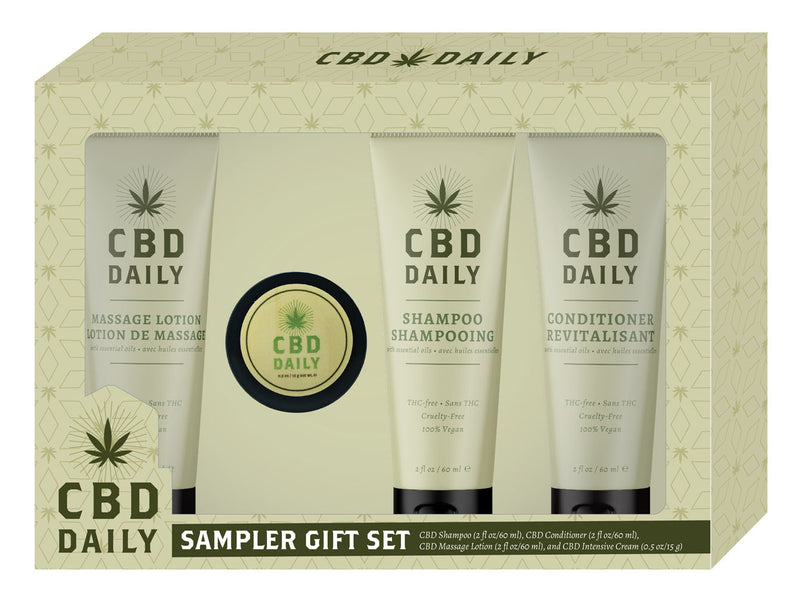 CBD hemp oil sampler set
