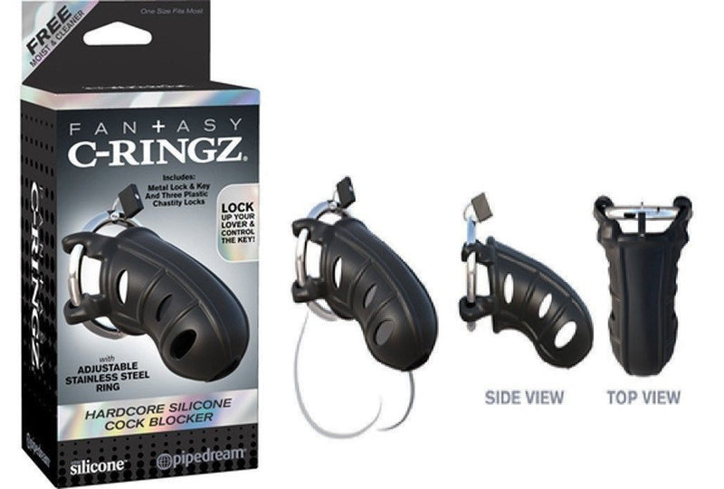 C-RINGZ chasity cage silicone