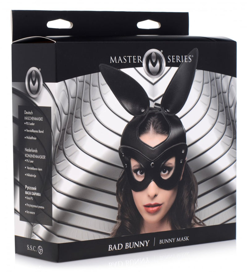 bad bunny fetish leather mask