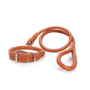 Quality Leather Collar & Leash