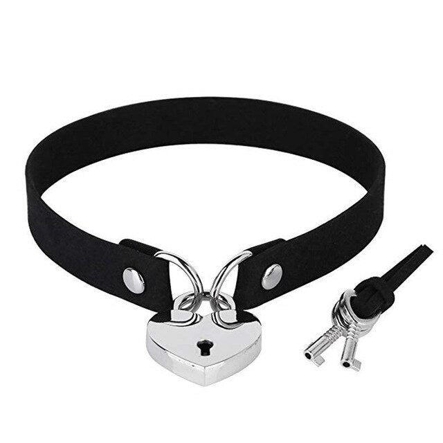 Queen of Spades BBC Lover Fashion and Choker Collar 13 Colors