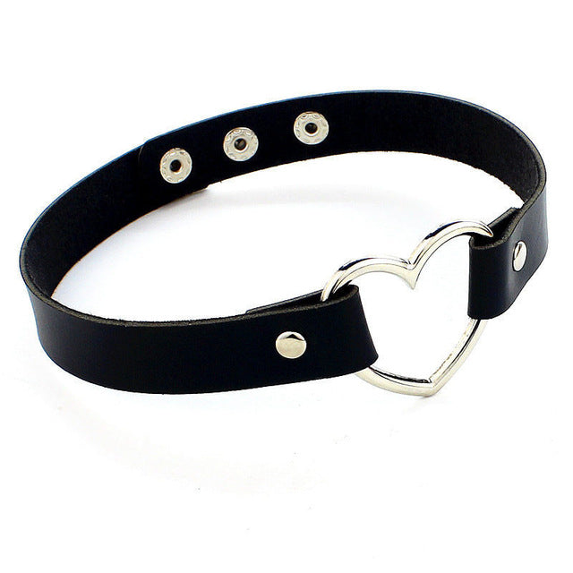 Queen of Spades BBC Lover Fashion and Choker Collar 13 Colors