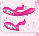 Power Rabbit Dual Vibrator and Clitoral Stimulator Rocking Vibrator