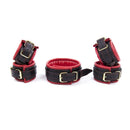 Premium Vintage Restraints: Hand Cuffs, Ankle Cuffs, Collar Set
