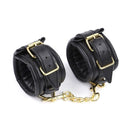 Premium Vintage Restraints: Hand Cuffs, Ankle Cuffs, Collar Set