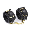 Premium Vintage Restraints: Hand Cuffs, Ankle Cuffs, Collar Set