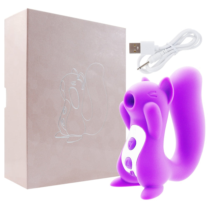 The Naughty Squirrel Super Clitoris Stimulator Sucking/Blowing/Vibrati The Naughty Squirrel Super Clitoris Stimulator Sucking/Blowing/Vibrati