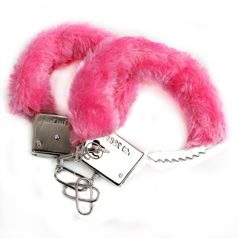cute Furry sex handcuffs 