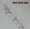 Sailor Moon glass wand sex dildo 