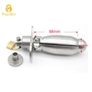 Cold Prison Stainless Steel Anal Dilator Lock Chastity Device