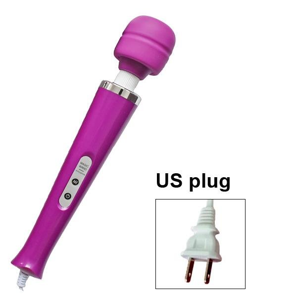 Classic 10 Speed Flexible Magic Wand 16 Colors Selection and Various Charging Ports (US, UK, EU, USB Universal)