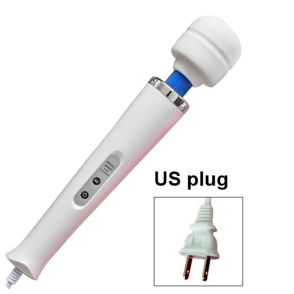 Classic 10 Speed Flexible Magic Wand 16 Colors Selection and Various Charging Ports (US, UK, EU, USB Universal)