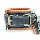 Fancy Retro Double Layer Padded Leather Cuffs