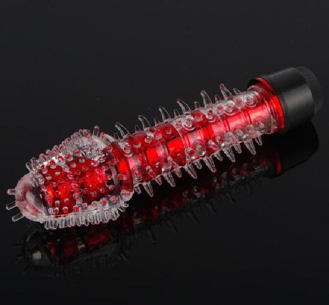 red soft jelly bullet vibrator 