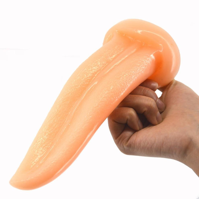 oral sex tongue dildo 