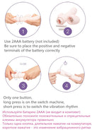 RARE Durex Flirting Master Rabbit Delight Dual Head Vibrator Massager 7 Patterns and Speeds