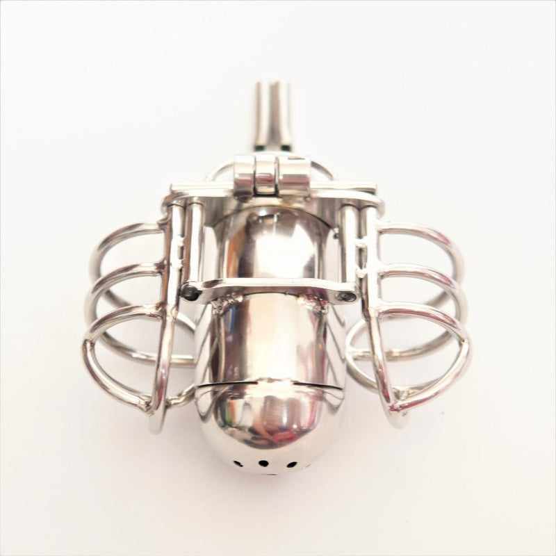 Ultra Secure Stainless Classic Steel Male Chastity Belt