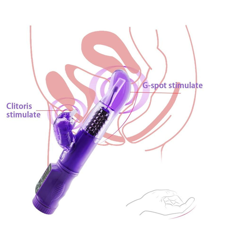 Rotating Rabbit Sex Vibrator 