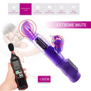 Rechargeable 12 Modes 360 Rotating Rabbit Vibrator Clitoris & G-Spot Stimulator