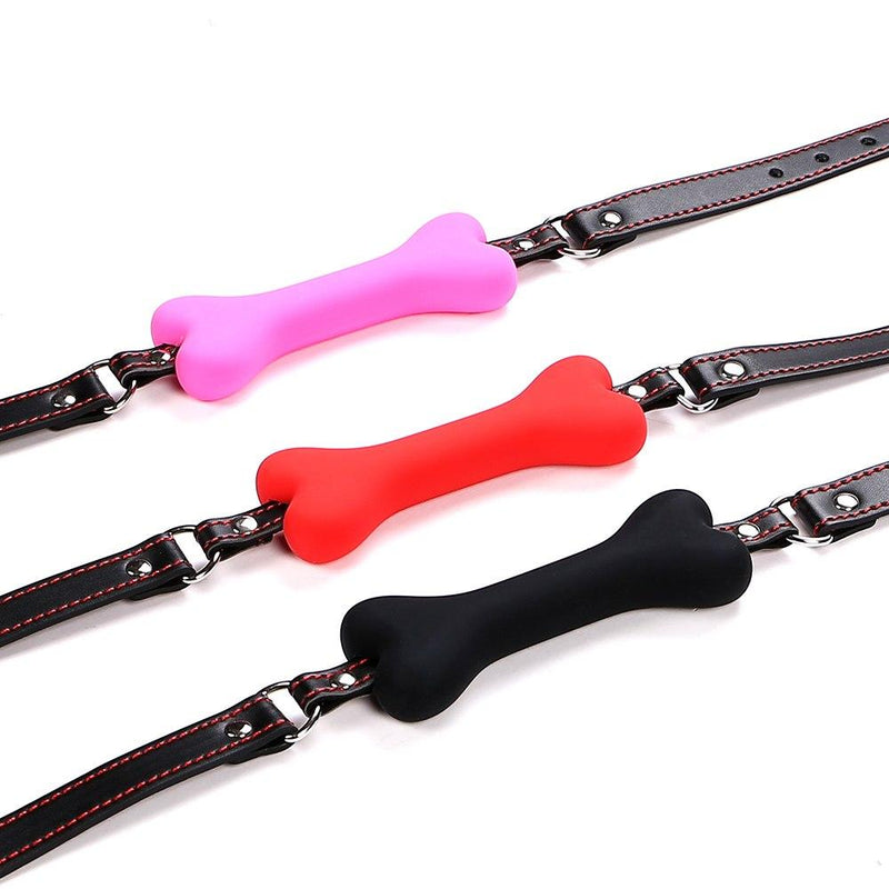 Hound Adjustable Dog Bone Soft Silicone Gags