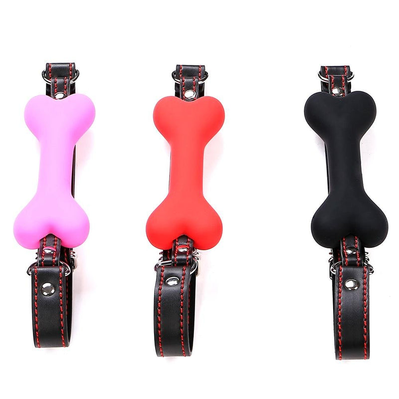 Hound Adjustable Dog Bone Soft Silicone Gags