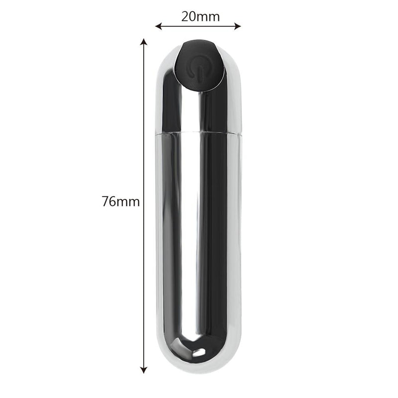 10 Speed USB Rechargeable G-spot Massager Mini Bullet Vibrator Strong Vibration Waterproof Sex Toys for Women