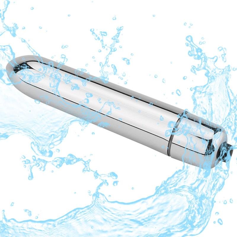 Chrome Waterproof Bullet Vibrator