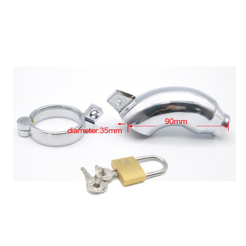 Alloy Metal Chastity Cage Small Medium & Large Sizes