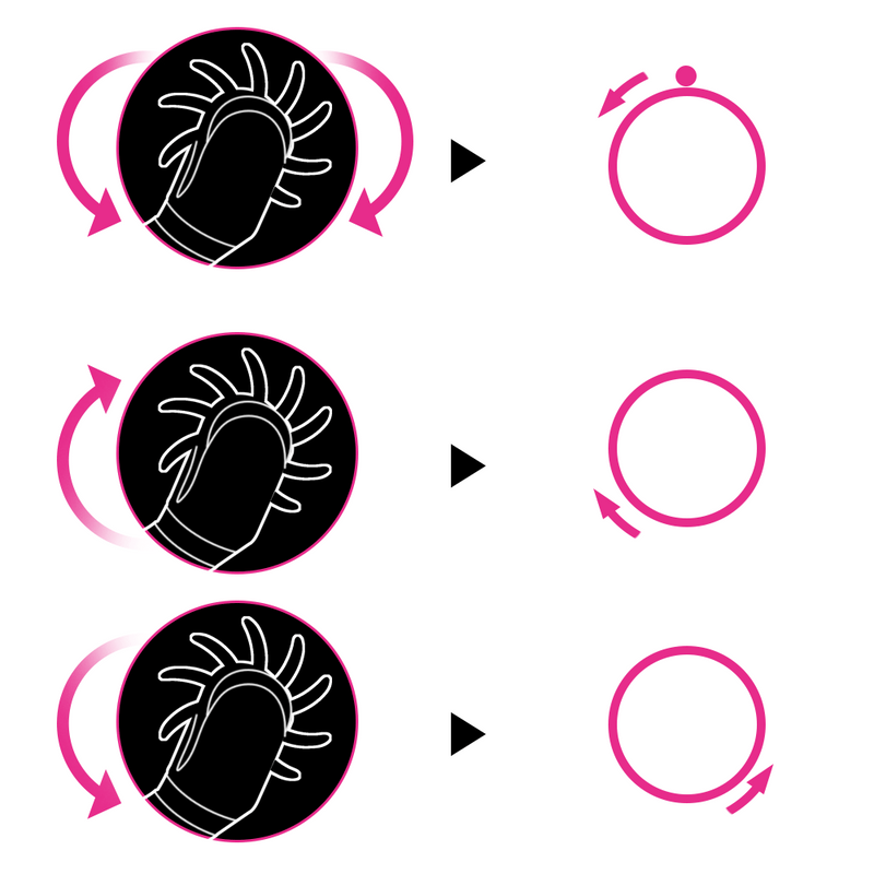 Double Action 12 Speed Vibrator and Clitoris Oral Sex Simulator