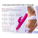 Dual Pleasure 360 Rotation & Vibration Rabbit Vibrator Clitoris Stimulator G-Spot
