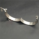 Stainless Steel Heavy Duty Prison Shackles with Patented Integrated Locking System