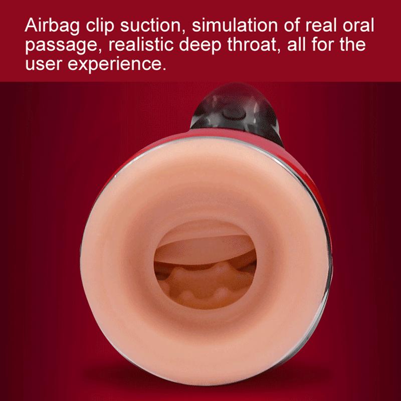 Realistic BJ and Deepthroat Musterbator