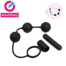 Longer Orgasm Vibrating Cock-ring with Prostate Kegel Massager