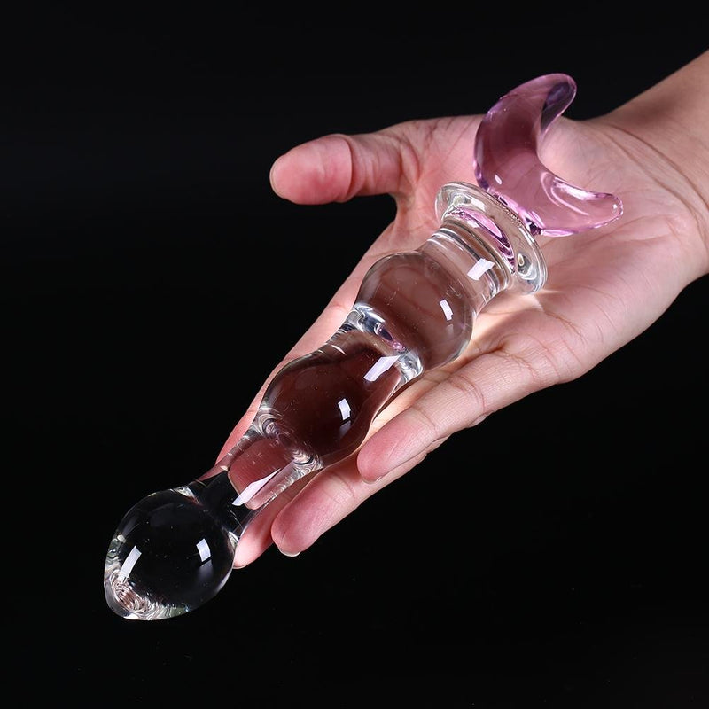 Sailor Wand Crystal Glass Dildo and Anal Plug Sailor Wand Crystal Glass Dildo and Anal Plug