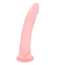 Ease P 2 Joy Bundle Realistic 7" Jelly Dildo with  a Strong Suction Cup curated with a Bullet Vibe