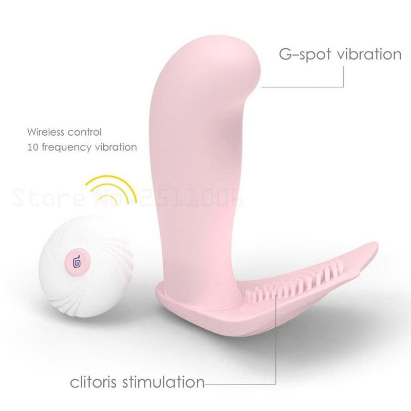 The Zen Butterfly Vibrator Discreet G-Spot and Clit Stimualtor