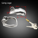 Stainless Steel Male Chastity Penis Cage with Internal Lock