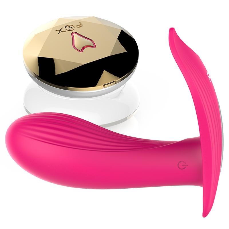 Fox Wearable Discreet Orgasm Remote Controlled Butterfly Vibrator