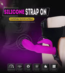Lusty Partner Two Styles Vibrating Starp-on Dildo and Harness set