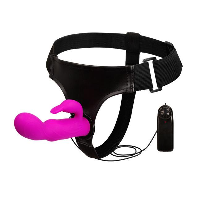 Lusty Partner Two Styles Vibrating Starp-on Dildo and Harness set