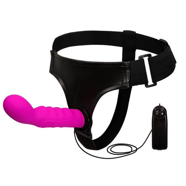 Lusty Partner Two Styles Vibrating Starp-on Dildo and Harness set