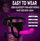 Lusty Partner Two Styles Vibrating Starp-on Dildo and Harness set